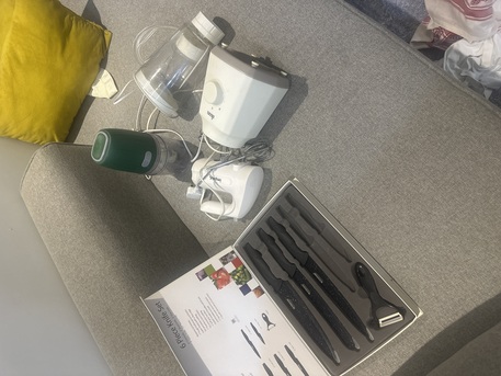 Al Rakah Al Shamaliyah, Household Items, SAR 1,  Household Kitchen Equipment, Blender, Cups, Plates, Shelf, Rice Cooker, Pots & Pans