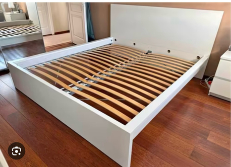 Al Malaz, Furniture, SAR 500,  Ikea Bed With Mattress 160*200