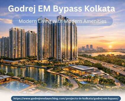 Kolkata, Real Estate For Sale, 3 BR,  Godrej EM Bypass Kolkata &ndash; 2, 3 And 4 BHK Luxury Flats
