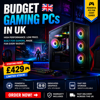 Manchester, Computer, Best Budget Gaming PCs In UK &ndash; Smooth Performance Guaranteed