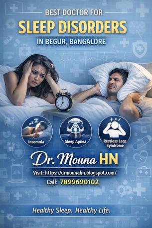 Bangalore, Health, Best Doctor For Sleep Disorders In Begur, Bangalore - Dr. Mouna HN
