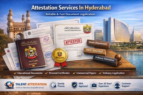 Hyderabad, Legal, Attestation Services In Hyderabad