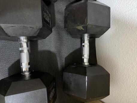 Riyadh, Sporting Goods, SAR 1500,  Dumbell-40kg And Bi Cycle