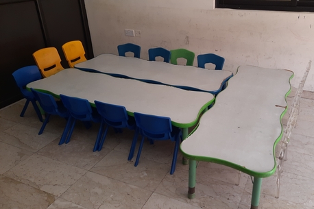 Manama, Furniture, BHD 5,  Kids Classroom Table Set For Sale