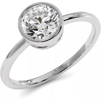 Dubai, Jewelry, Elegant 1 Carat Moissanite Rings With Brilliant Sparkle And Timeless Design