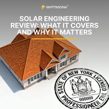 New York, Real Estate, Solar Engineering Review Services - Wattmonk Technology