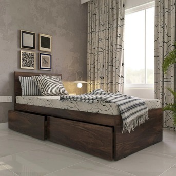 Mumbai, Furniture, INR 17905,  Buy Single Bed Online At Best Price | Studio Kook