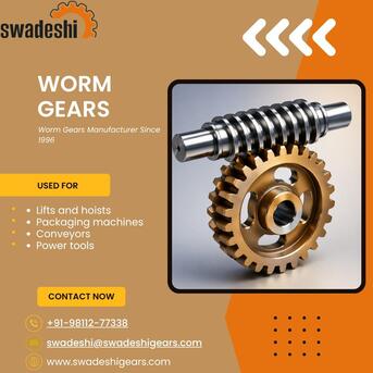 Faridabad, Wholesale Products, Precision Worm Gears For Industrial Applications