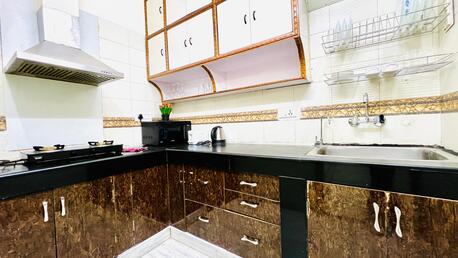 New Delhi, Apartments, Flats, Houses & Villas, INR 11060/day,  2 BR,  1200 Sq. Meter,  Fully Furnished 2bhk In Rohini