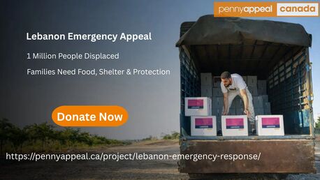 Mississauga, Help, Lebanon Emergency Appeal &ndash; Help Displaced Families Today
