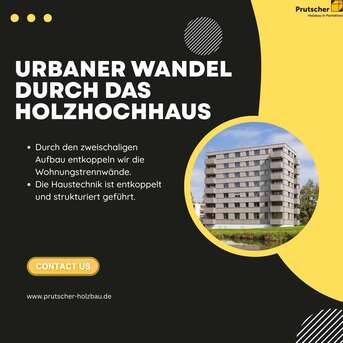 Berlin, Construction, Urbaner Wandel Durch Das Holzhochhaus