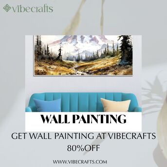 Noida, Household Items, INR 2600,  Wall Painting &ndash; Stylish Wall Art By Vibecrafts