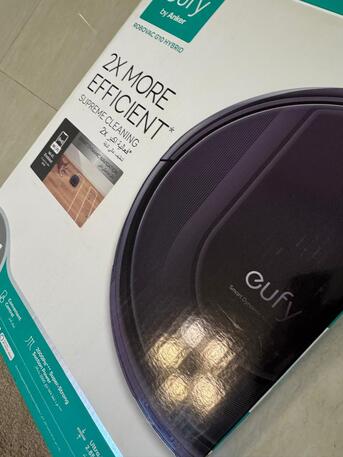 Riyadh, Appliances, SAR 300,  Eufy Hybrid G10 Vacuum Cleaner &ndash; Like New (With Box & All Accessories)