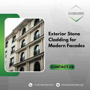 Manchester, Construction, Exterior Stone Cladding For Modern Facades
