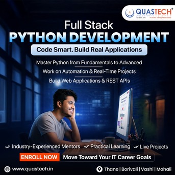 Thane, Education, Full Stack Python Development Course In Borivali For Beginners