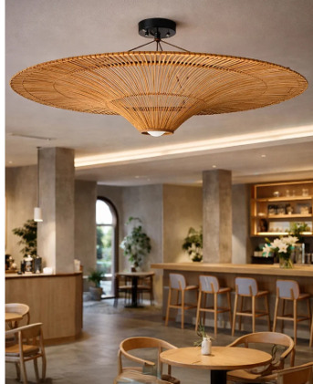 New Delhi, Household Items, Buy Handmade Bamboo Pendant Light At Habereindia