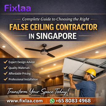 Singapore, Air Conditioning, Affordable False Ceiling Contractor In Singapore