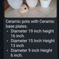 BHD 1,  Ceramic Pots  And Chinese Pot For Sale