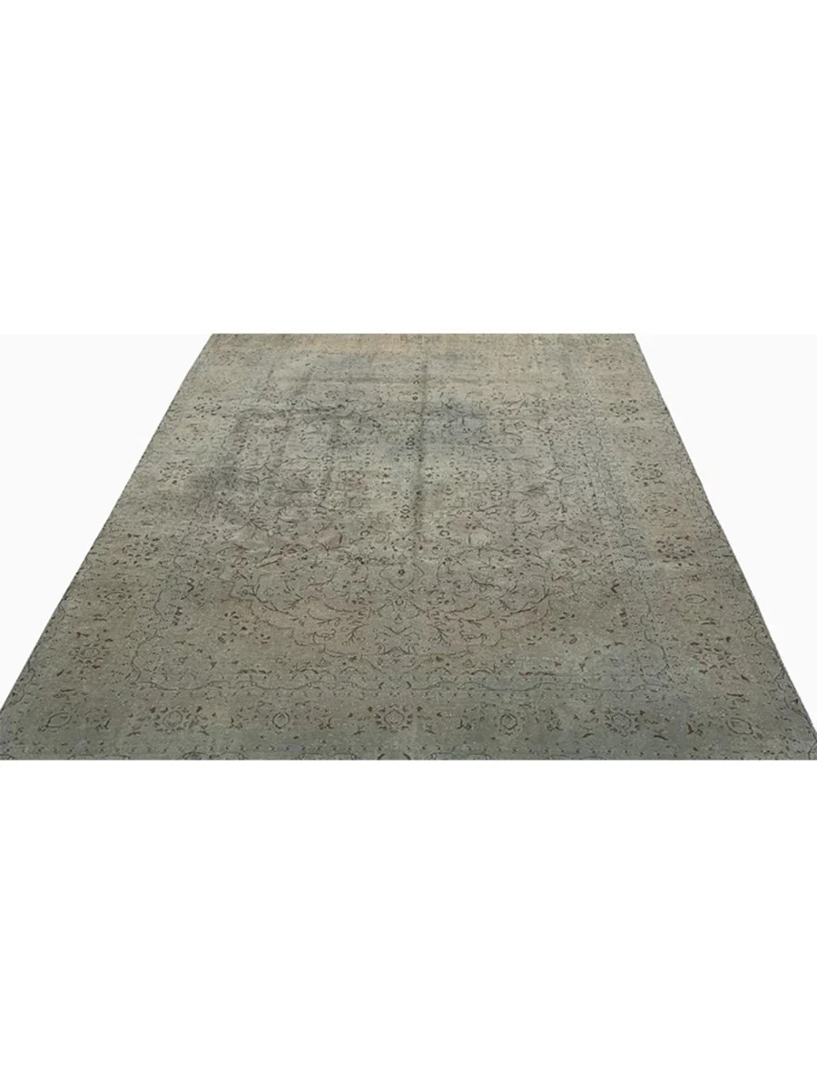 New York, Furniture, USD 2950,  9x13 Vintage Distressed Persian Tabriz Area Rug - 110931