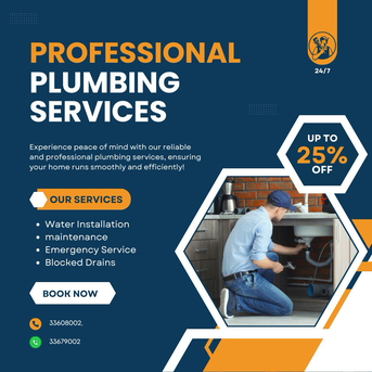 Manama, Construction, Plumbing & Electrician Work