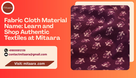 Jaipur, Clothing & Accessories, Fabric Cloth Material Name: Learn And Shop Authentic Textiles At Mitaara