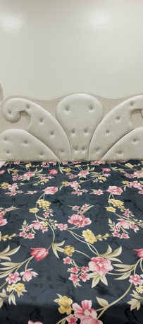 Abha, Furniture, SAR 1200,  Want To Sell Double Bed, Full Size Wardrobe And Dressing Table