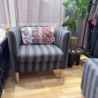 Al Mursalat, Household Items, SAR 80,  Ikea Easy Chair With Foot Rest