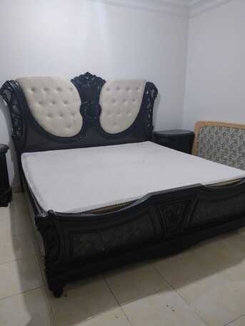 Al Rawdah, Furniture, SAR 1500,  BLACK BED SET