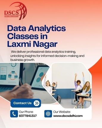 Laxmi Nagar, Education, Data Analytics Classes In Laxmi Nagar