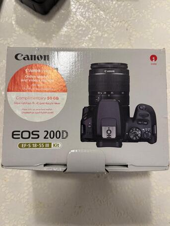 Riyadh, Electronics, SAR 1200,  Canon EOS 200D DSLR Camera For Sale