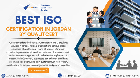 Amman, Business, Best ISO Certification In Jordan: A Complete Guide For Businesses By Qualitcert