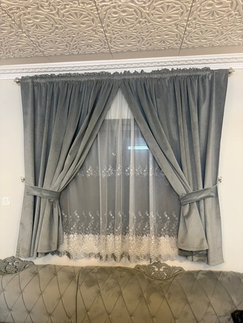 Riyadh, Household Items, SAR 400,  Curtains And Lamps For Sale