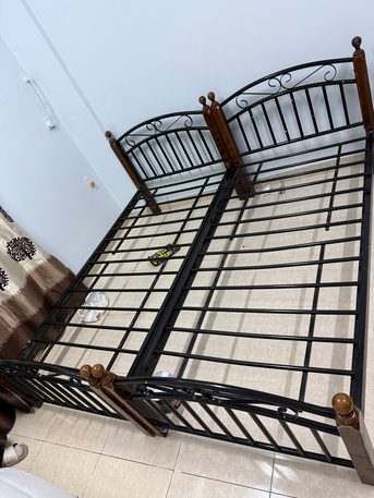 Khobar, Furniture, SAR 125,  Bed And Sofa For Sale In Good Condition