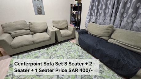 Al Khobar Al Shamalia, Furniture, SAR 400,  Center Point Home Center Sofa Set