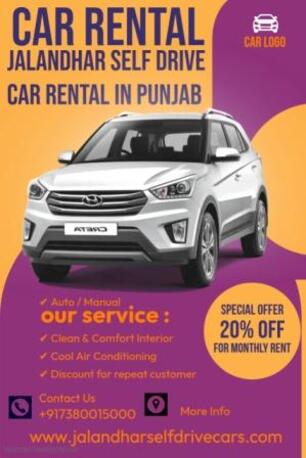 Chandigarh, Travel, Jalandhar Self Drive Car Rental In Punjab