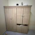 SAR 300,  Bedroom Furniture For Sale (Bed + Wardrobe)