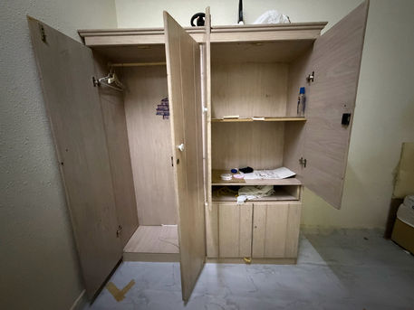 Al Batha, Furniture, SAR 300,  Bedroom Furniture For Sale (Bed + Wardrobe)