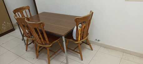 Khobar, Household Items, SAR 680,  Single Bed With Side Tables And Dinning Table With Four Chairs