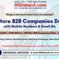 Get Verified List Of Companies In Coimbatore- B2B Database