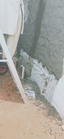 Riyadh, Construction, شغل ترميم ملحق تركيب بناي الياسه بلاط حجر ر