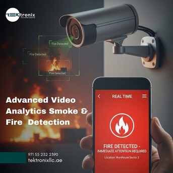 Dubai, Computer, Next-Gen Fire And Smoke Detection In UAE Using AI Video Analytics