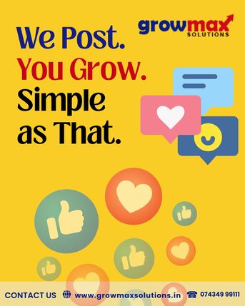 Ahmedabad, Marketing, Social Media Marketing Service In Gujarat | Growmax Solutions