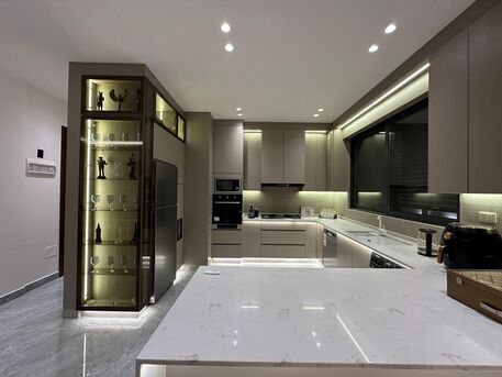 Amman, Apartments, Flats, Houses & Villas, JOD 13000/year,  Furnished,  2 BR,  110 Sq. Meter,  Modern Apartment For Rent In Deir Ghubar