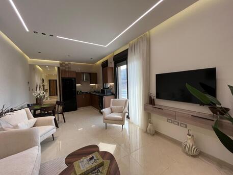Amman, Apartments, Flats, Houses & Villas, JOD 14000/year,  Furnished,  2 BR,  100 Sq. Meter,  Ground Floor Apartment For Rent In Deir Ghubar