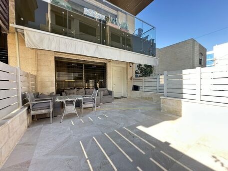 Amman, Apartments, Flats, Houses & Villas, JOD 30000/year,  Furnished,  4 BR,  300 Sq. Meter,  Modern Ground Floor Apartment For Rent In Um Uthainah