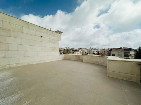 Amman, Apartments, Flats, Houses & Villas, JOD 15000/year,  Furnished,  3 BR,  165 Sq. Meter,  Duplex Rooftop Apartment For Rent In Al Swafiyieh