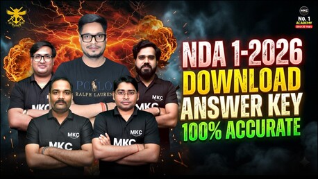 Mumbai, Education, Get NDA1 Answer Key 2026  Accurate Solutions PDF