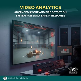 Dubai, Computer, Next-Gen Fire And Smoke Detection In Kuwait Using AI Video Analytics