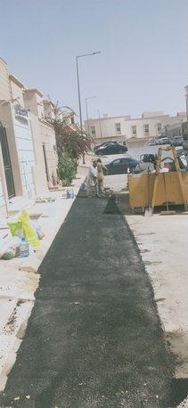 Al Wadi, Construction, شغل اسفلت زفلت طريق شارع مستودع محطة.. زفلت م