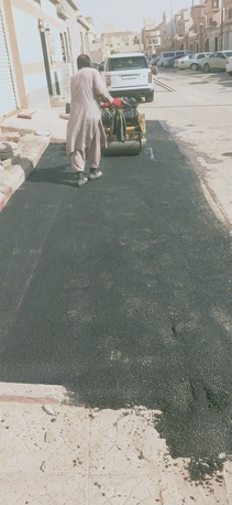 Al Wadi, Construction, شغل اسفلت زفلت طريق شارع مستودع محطة.. زفلت م